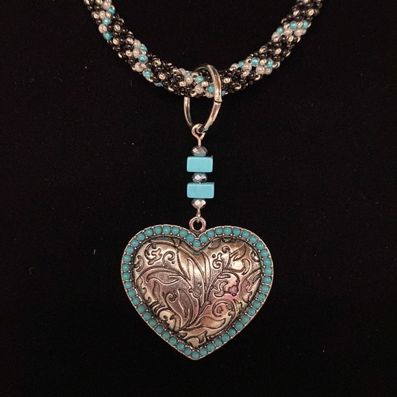 NEW!!!  TURQUOISE DREAMS JEWELY SET by JEWELRY FROM THE HEART - Picture 3 of 7